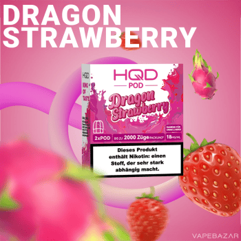 Hqd Pod 2 Dragon Strawberry HQD CIrak 2