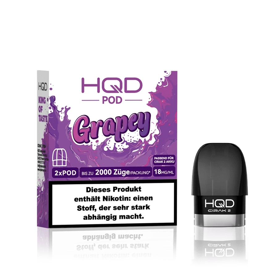 Hqd Pod 2 Grapey 3HQD CIrak 2 | Vapebazar Hqd Cirak 2 Pods - Apple Peach