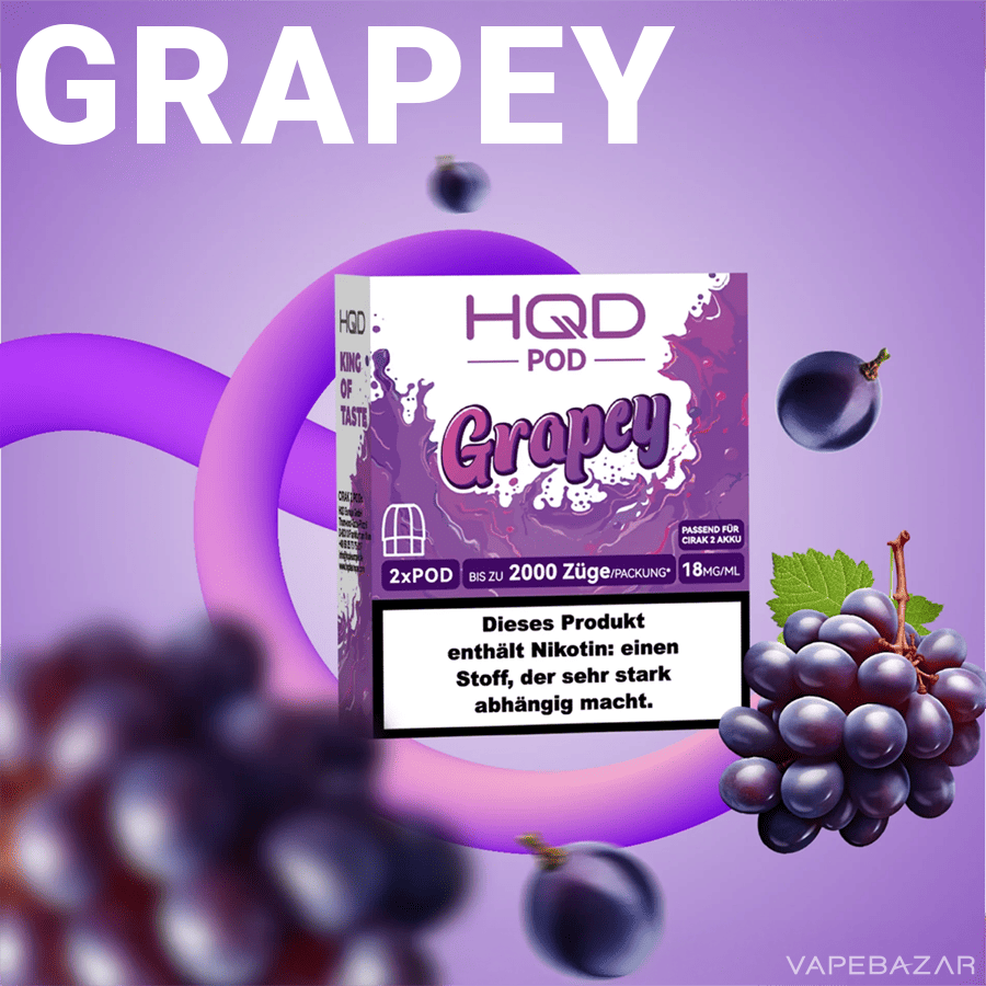 Hqd Pod 2 GrapeyHQD CIrak 2 | Vapebazar Hqd Pod 2 Grapey Hqd Cirak 2