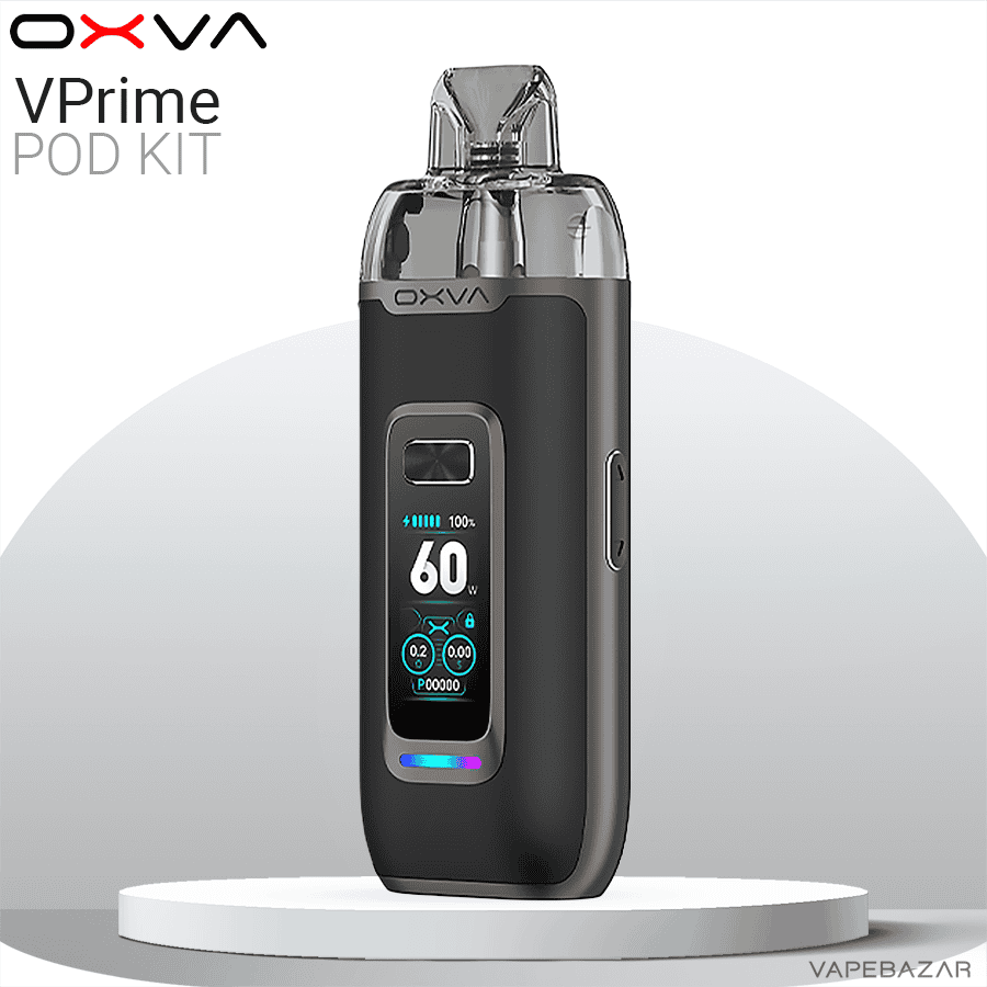 OXVA VPrime Black Leather | Vapebazar Oxva Vprime Black Leather