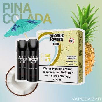 Charlie Lovers Pods Pina Colada