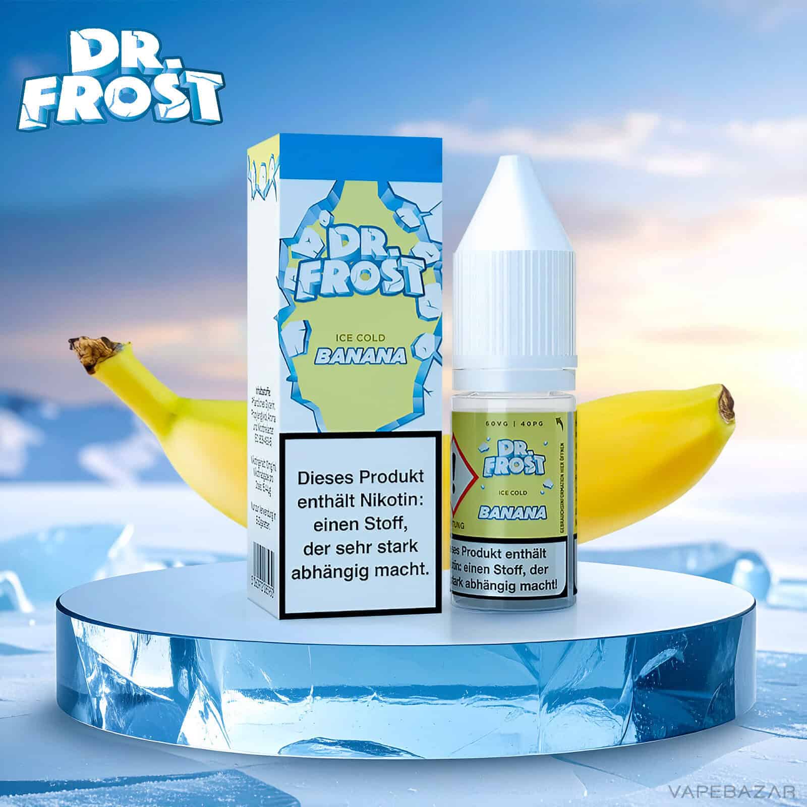 Dr. Frost Ice Cold Banana | Vapebazar Dr. Frost Ice Cold - Banana