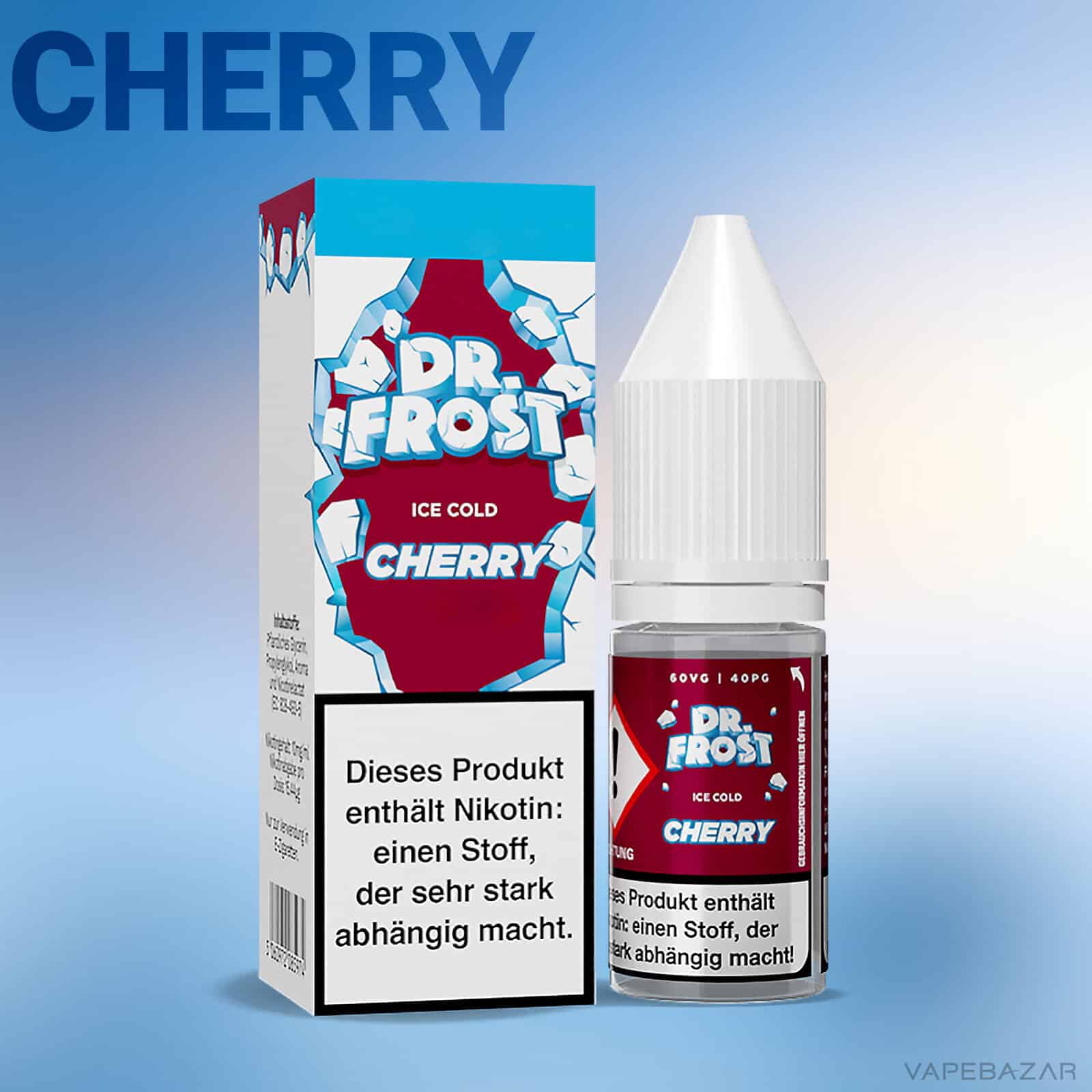 Dr. Frost Ice Cold Cherry 2 1 | Vapebazar Dr. Frost Ice Cold - Nic Salt - Cherry
