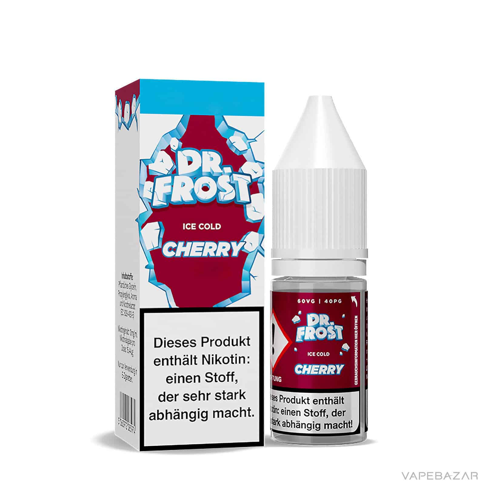 Dr. Frost Ice Cold Cherry 3 | Vapebazar Dr. Frost Ice Cold - Nic Salt - Nrg