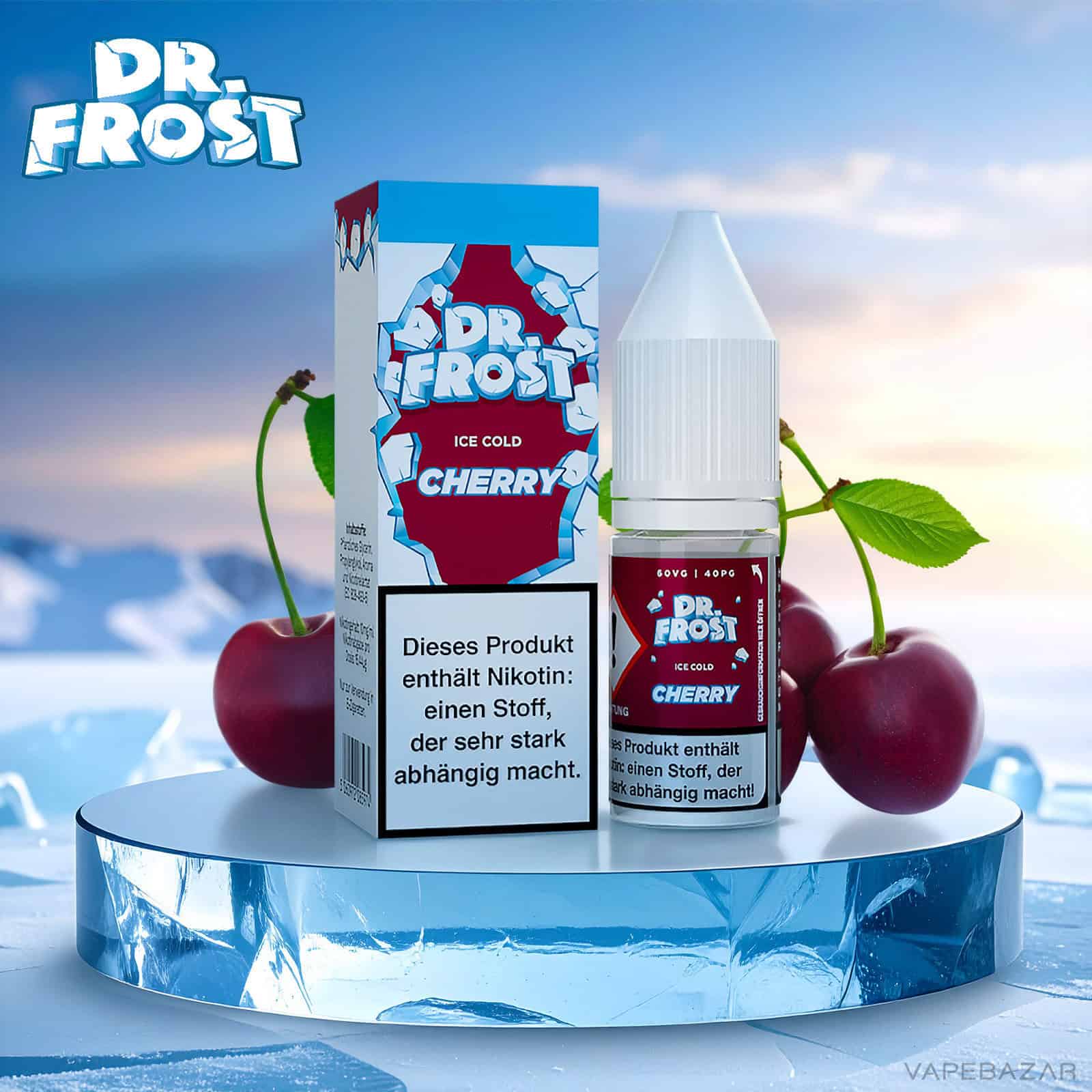 Dr. Frost Ice Cold Cherry | Vapebazar Dr. Frost Ice Cold - Cherry