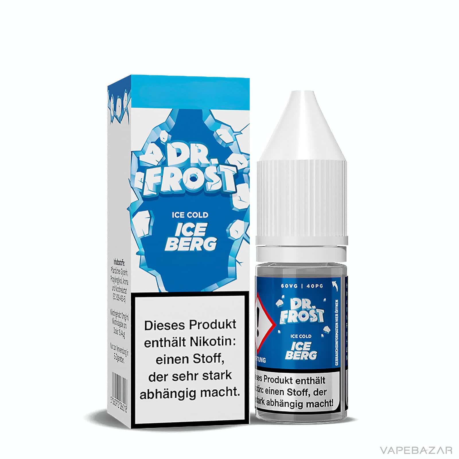 Dr. Frost Ice Cold Ice Berg 3 | Vapebazar Dr. Frost Ice Cold - Nic Salt - Nrg