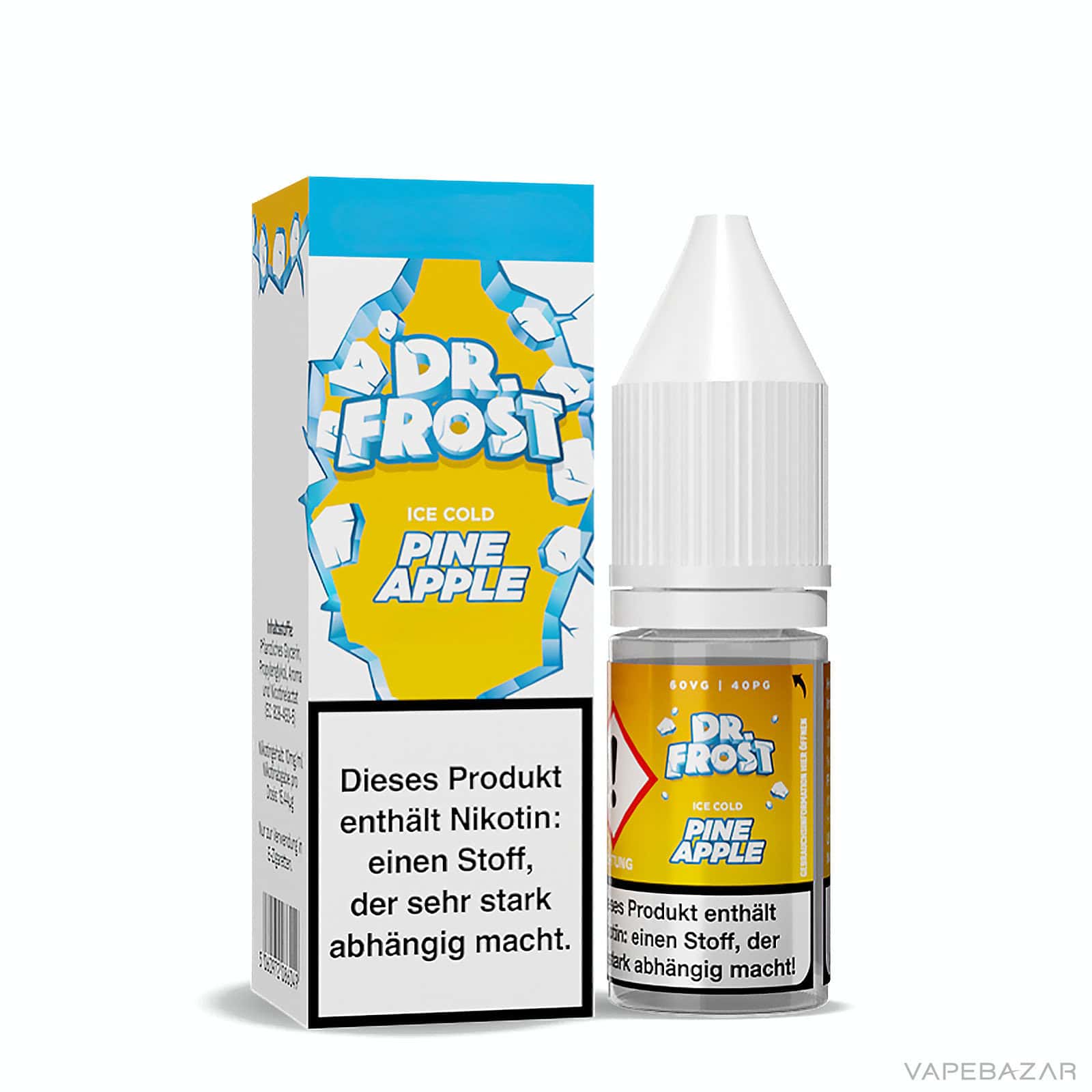 Dr. Frost Ice Cold Pineapple 3 | Vapebazar Dr. Frost Ice Cold - Nic Salt - Nrg
