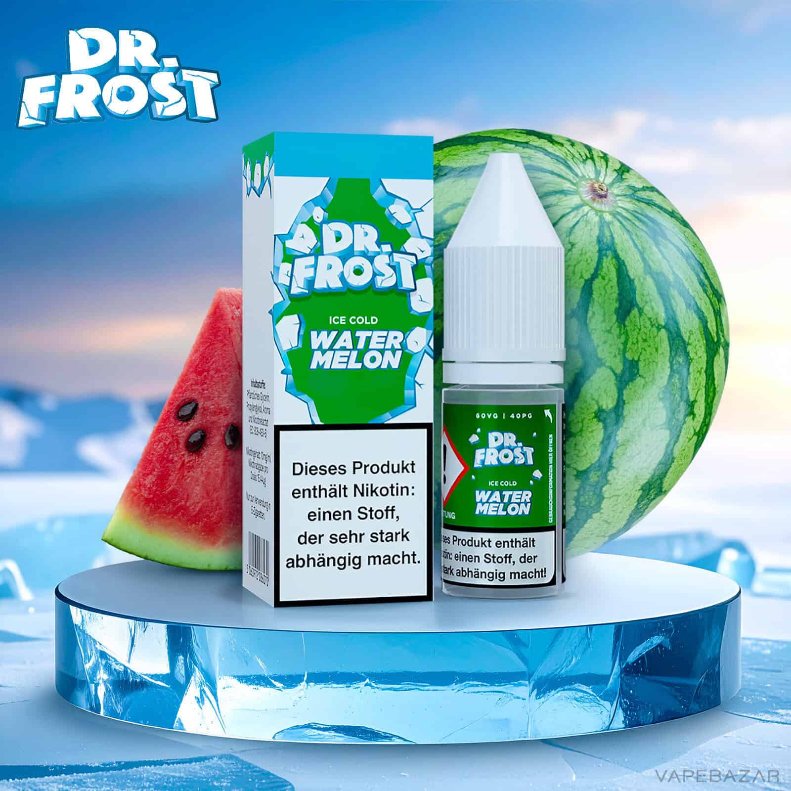 Dr. Frost Ice Cold Watermelon 1 | Vapebazar Dr. Frost Ice Cold - Watermelon