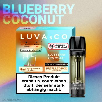 Luva & Co Pods - Blueberry Coconut (2er Pack)