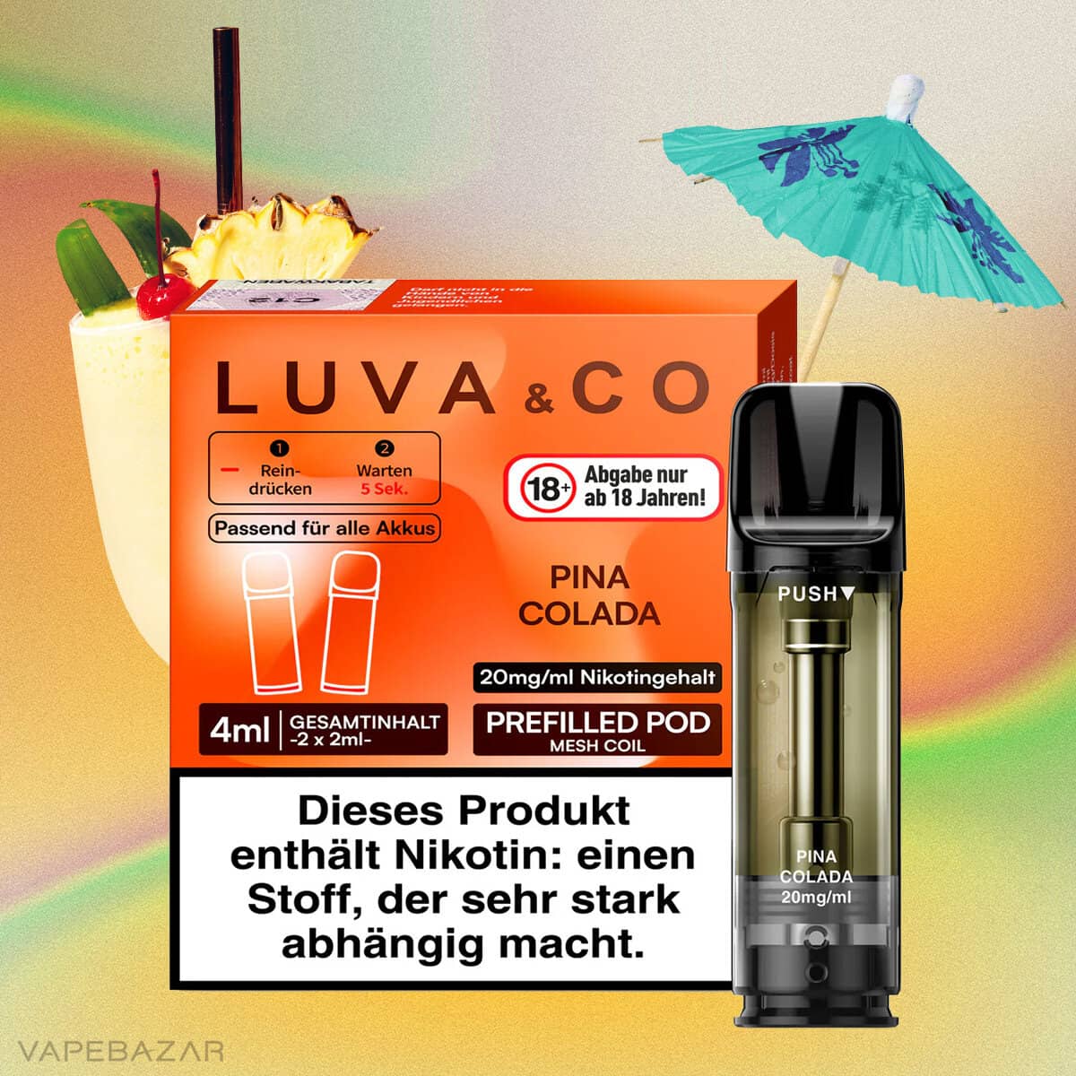 Luva Co Pina ColadaVAPEBAZAR | Vapebazar Luva &Amp; Co Pina Coladavapebazar