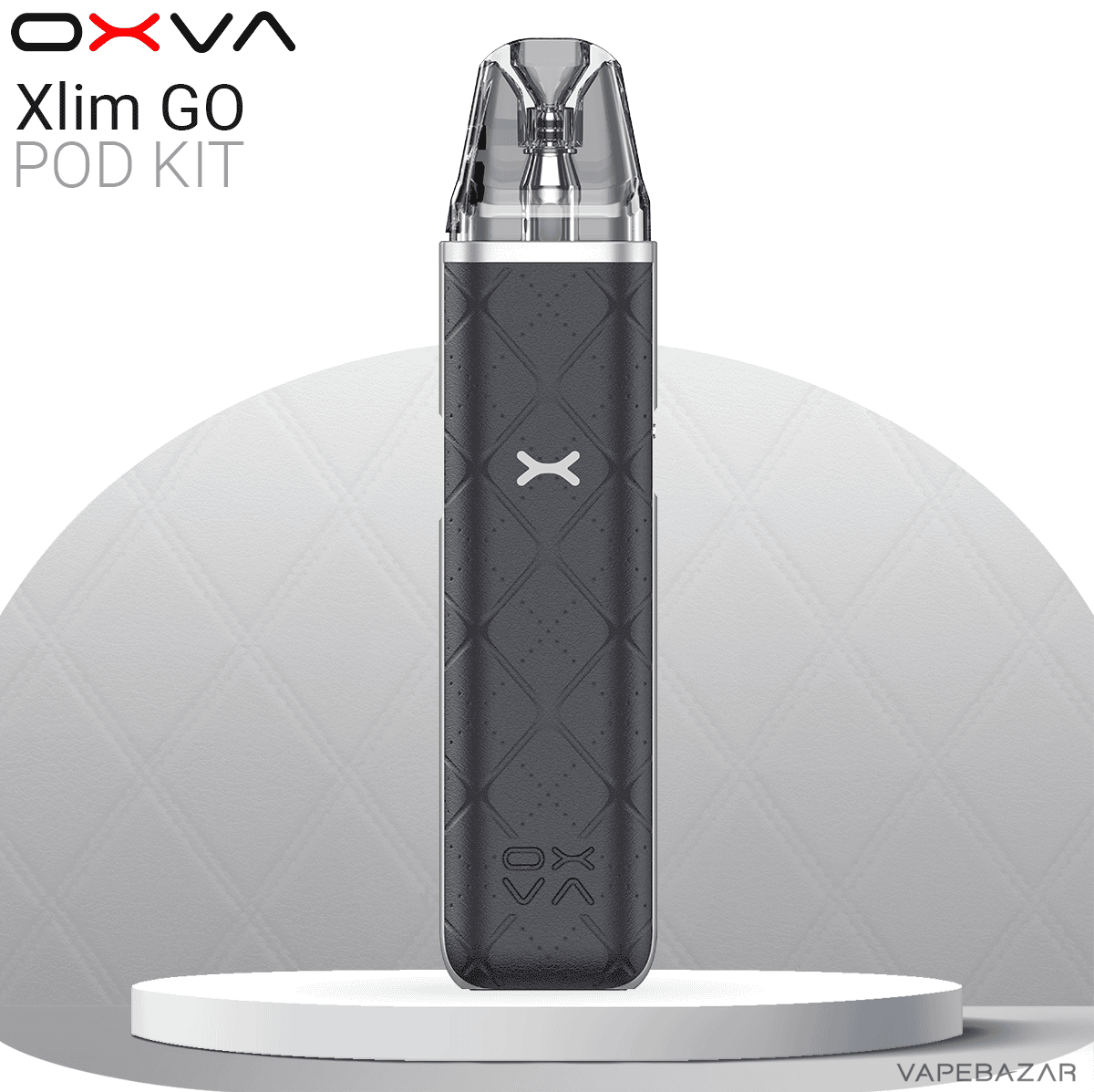 Oxva Xlim Go Pod Kit Dark Grey | Vapebazar Oxva Xlim Go Pod Kit Dark Grey