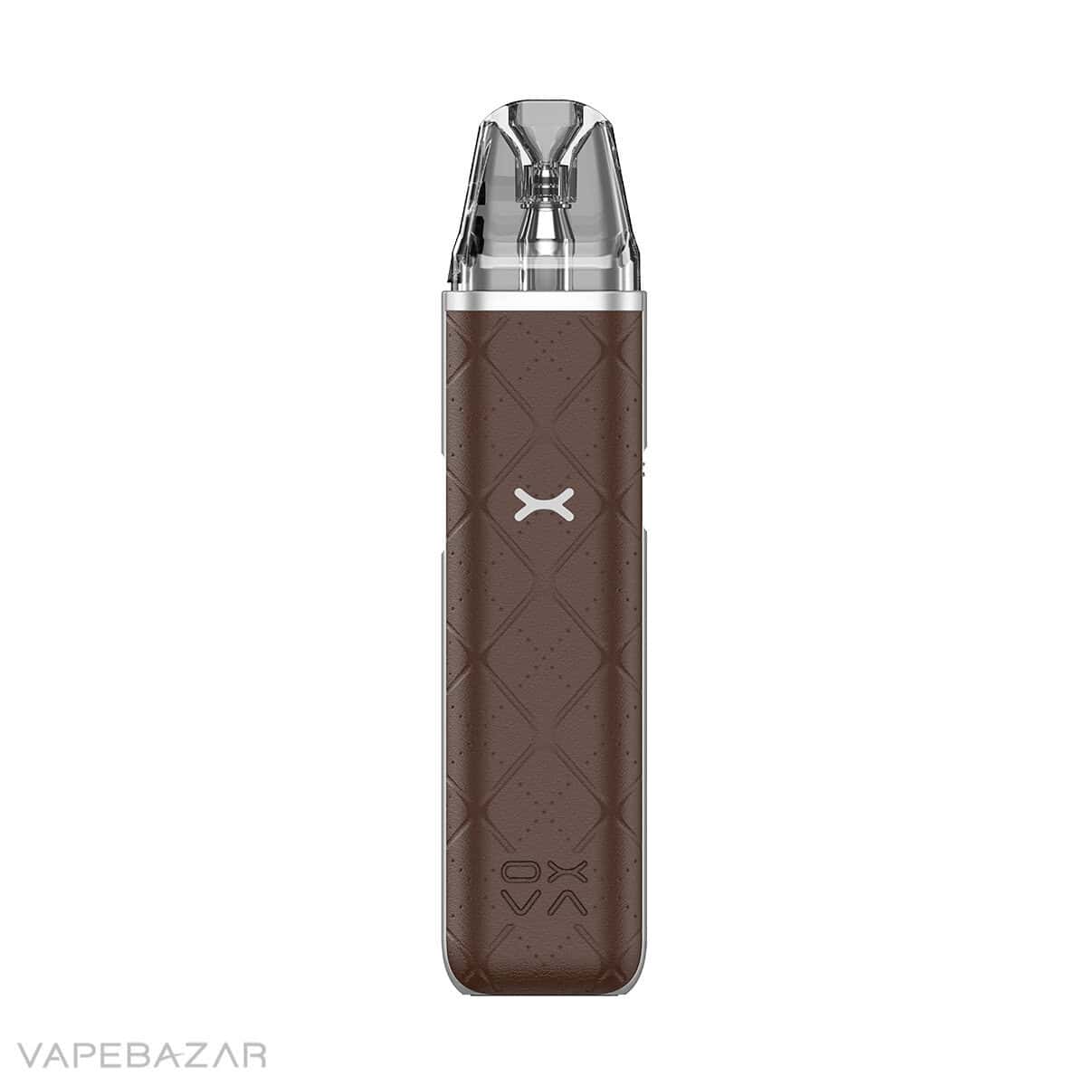 Oxva Xlim Go Striped Dark Brown 3 | Vapebazar Oxva Xlim Go - Pod Kit - Dark Brown