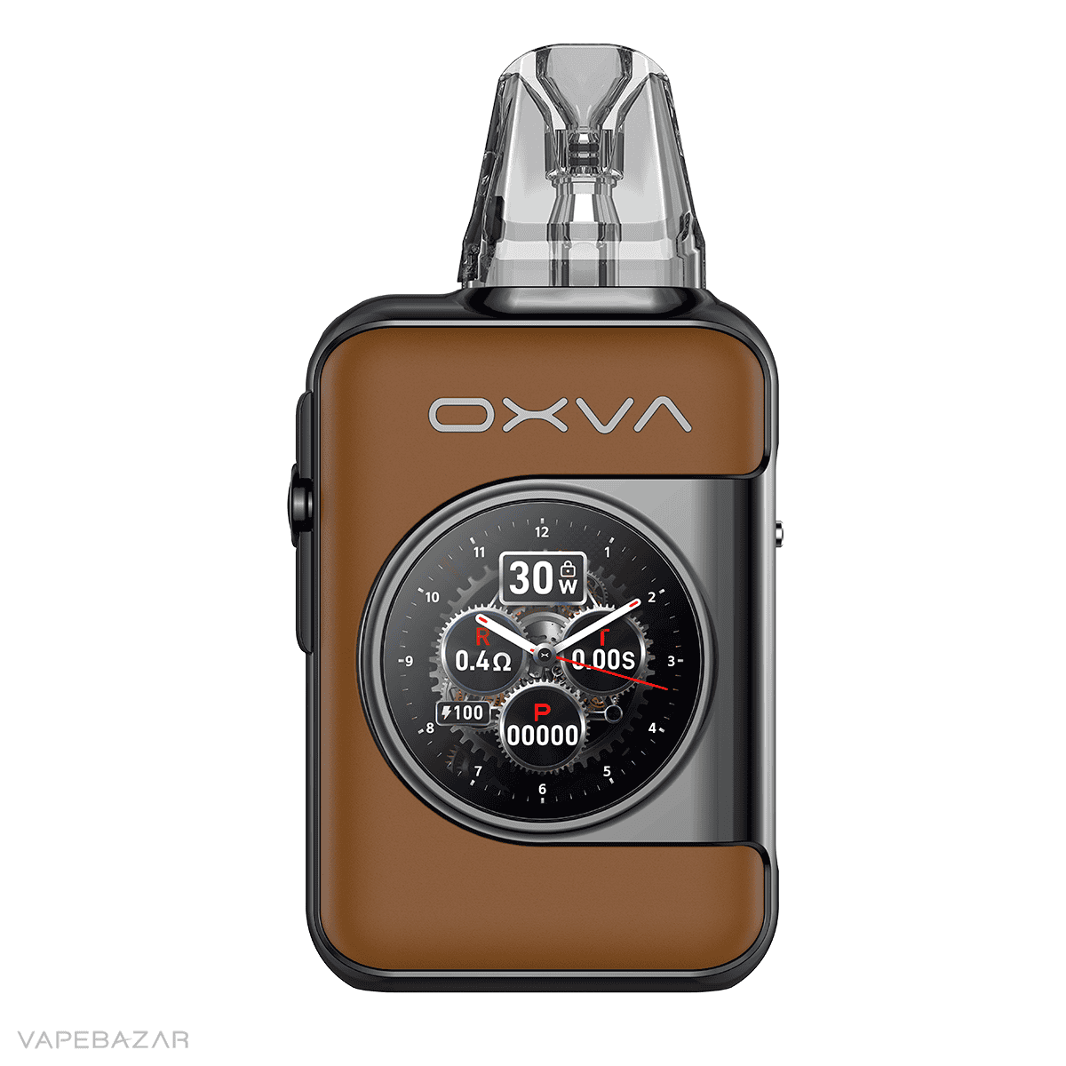 Oxva Xlim SQ Pro 2 Brown Leather 3 | Vapebazar Oxva Xlim Sq Pro 2 - Pod Kit - Black Carbon