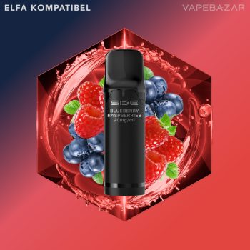 SKE Crystal 800 Pro Pods - Blueberry Raspberries (2er Pack)