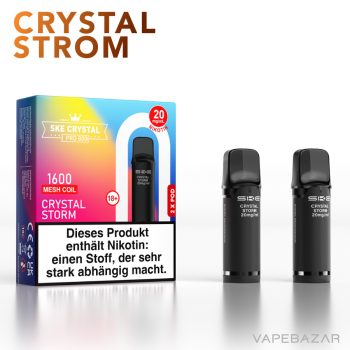 SKE Crystal 800 Pro Pods - Crystal Storm (2er Pack)