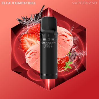 SKE Crystal 800 Pro Pods - Strawberry Cream (2er Pack)