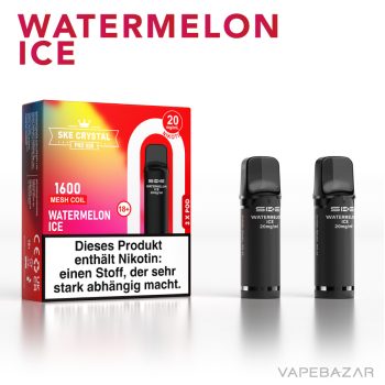 SKE Crystal 800 Pro Pods - Watermelon Ice (2er Pack)