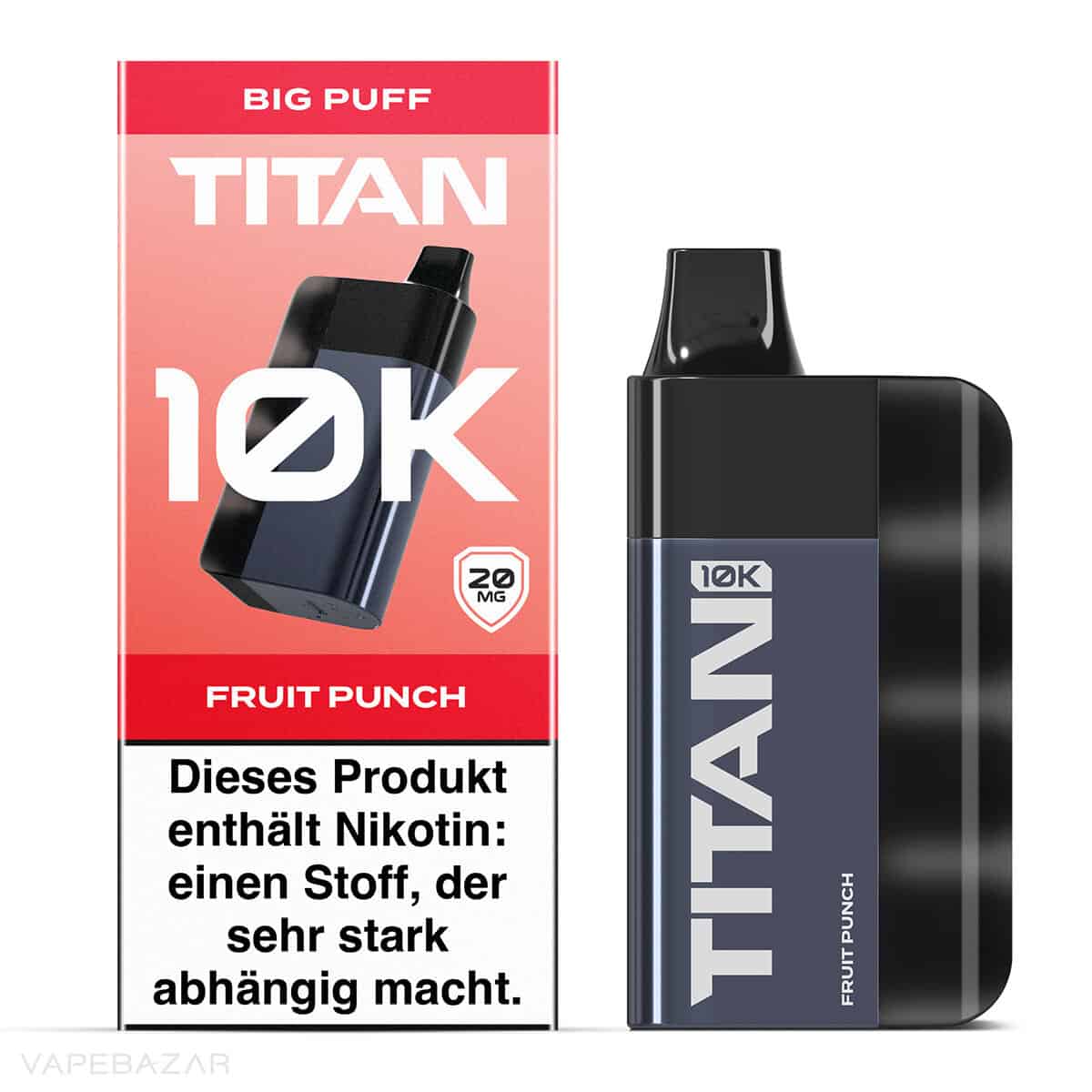 Titan 10k Fruit Punch 3 | Vapebazar Titan 10K Gerät - Tropical Tango