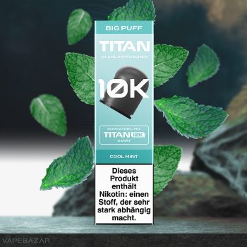 Titan 10k Kartuschen - Cool Mint