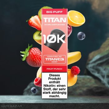 Titan 10k Kartuschen - Fruit Punch