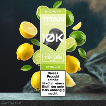 Titan 10k Kartuschen - Lemon Lime