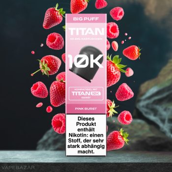 Titan 10k Kartuschen - Pink Burst