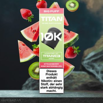 Titan 10k Kartuschen - Strawberry Kiwi Watermelon