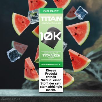 Titan 10k Kartuschen - Watermelon ice