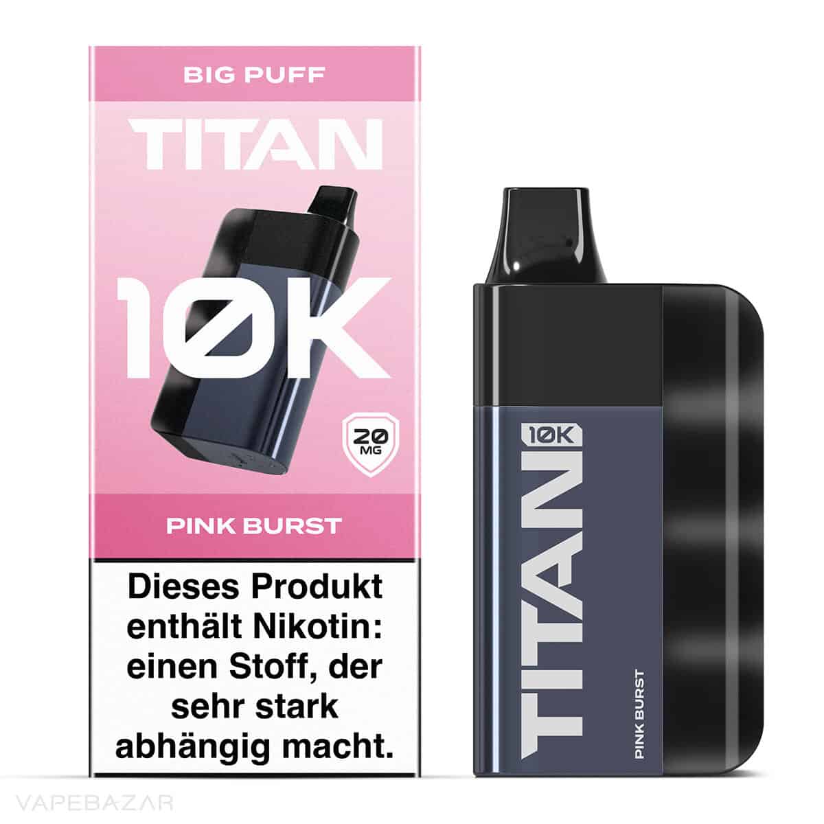 Titan 10k Pink Burst 3 | Vapebazar Titan 10K Gerät - Tropical Tango