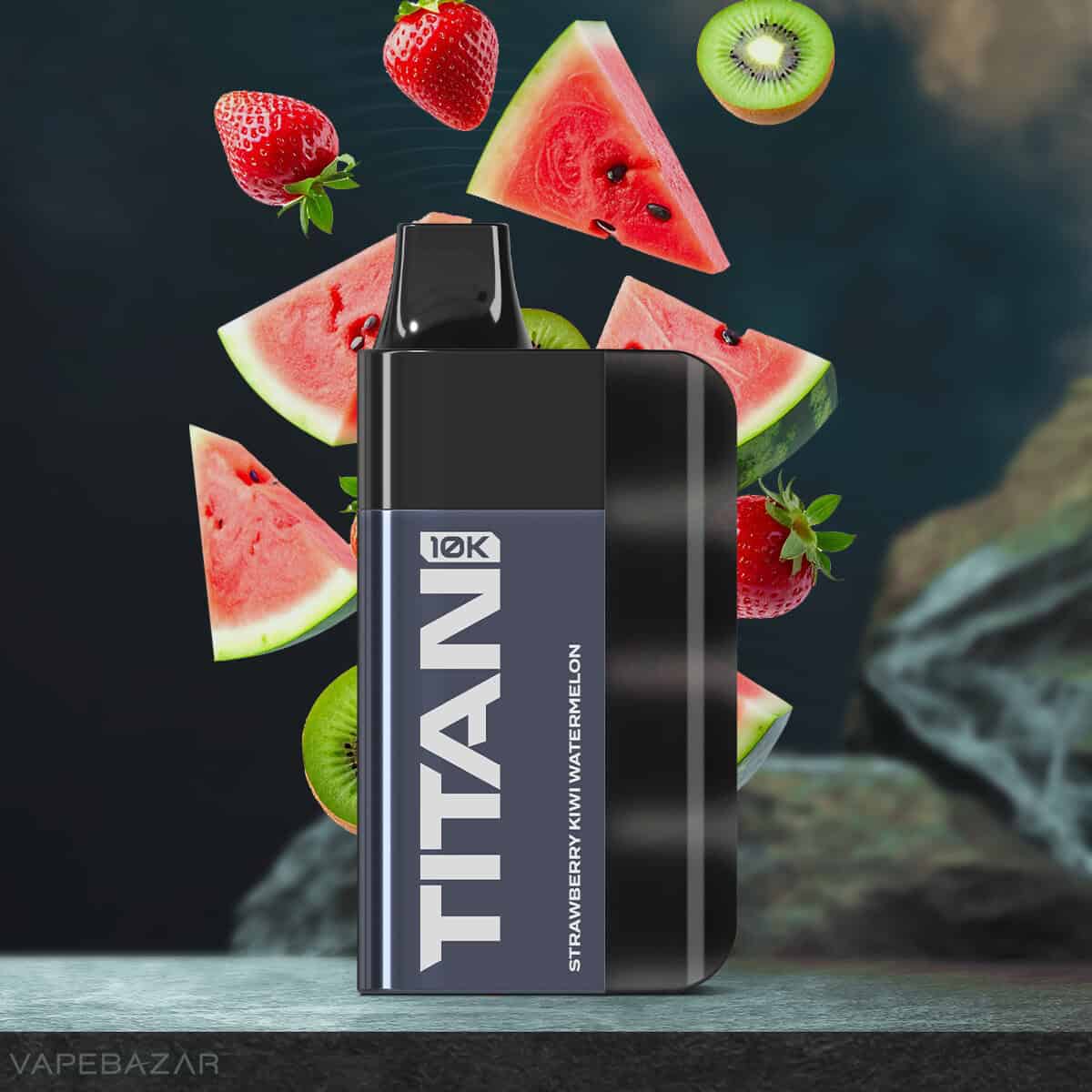 Titan 10k Strawberry Kiwi Watermelon | Vapebazar Titan 10K - Strawberry Kiwi Watermelon