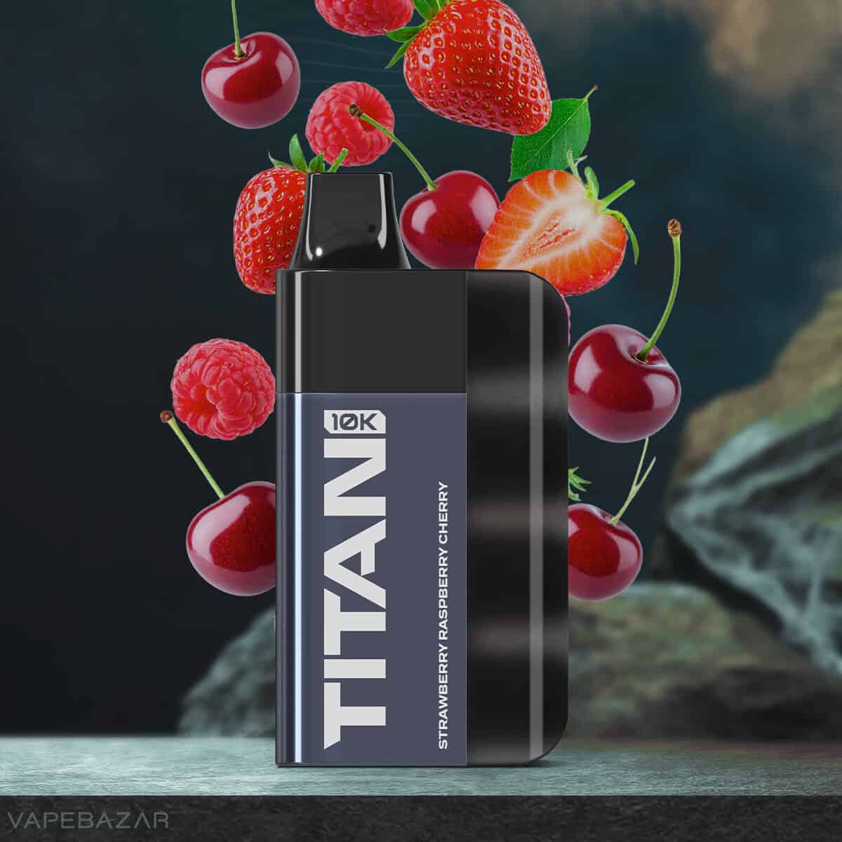 Titan 10k Strawberry Raspberry Cherry | Vapebazar Titan 10K - Strawberry Raspberry Cherry