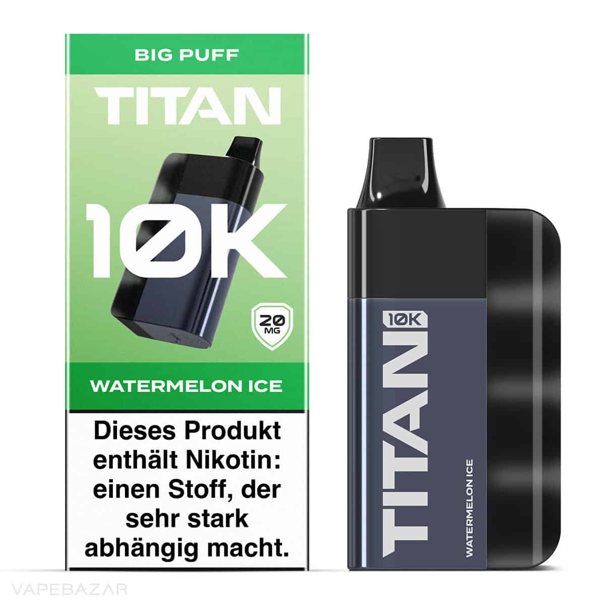 Titan 10k Watermelon Ice 3 | Vapebazar Titan 10K Gerät - Tropical Tango