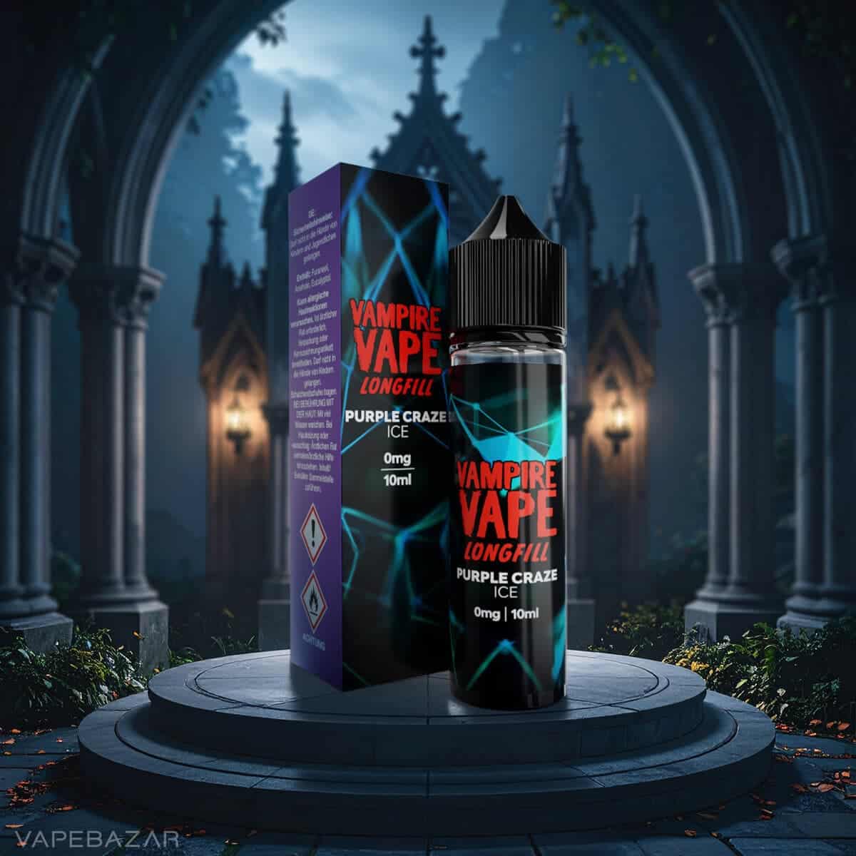 Vampire Vape Longfill Purple Craze Ice | Vapebazar Vampire Vape Longfill Purple Craze Ice
