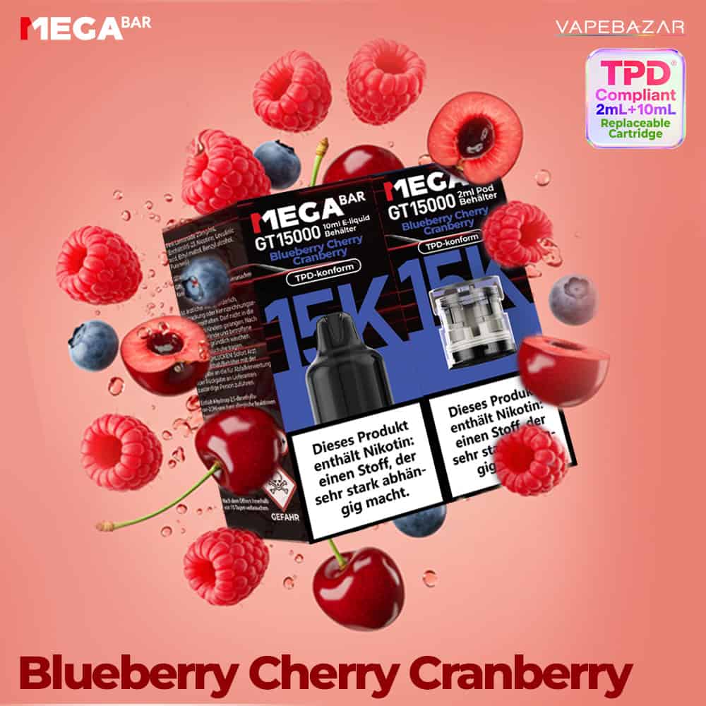 1 10 | Vapebazar Megabar Gt15000 Prefilled Pods