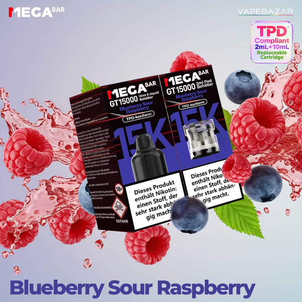 1 3 | Vapebazar Megabar Gt15000 Prefilled Pods