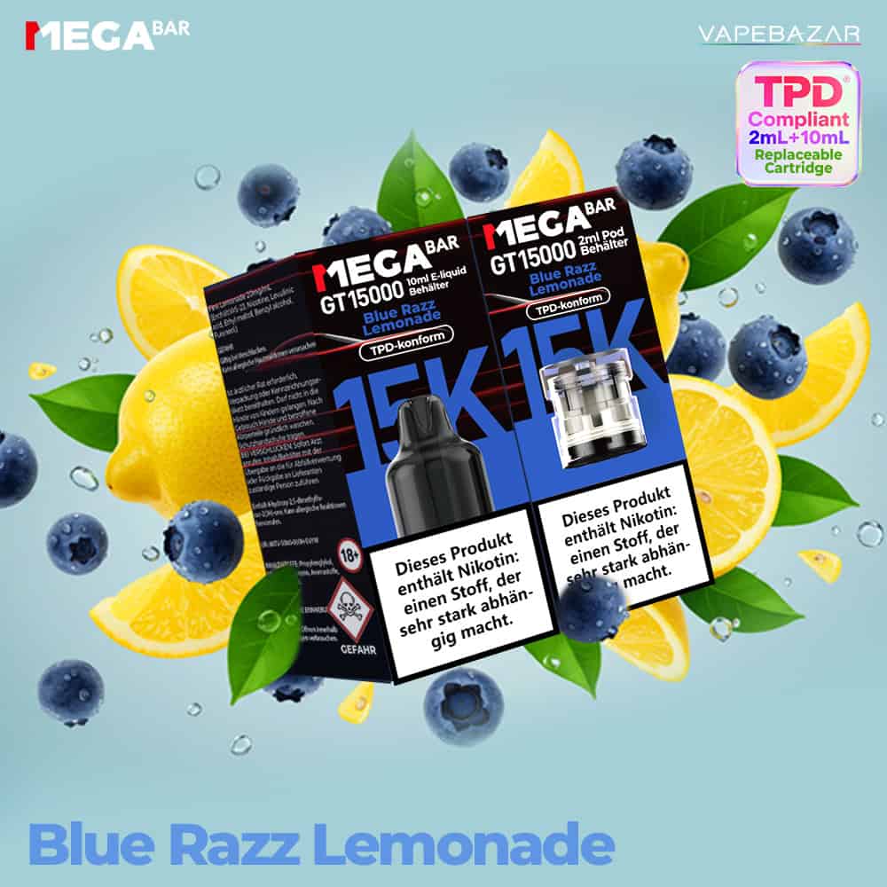 1 8 | Vapebazar Megabar Gt15000 Prefilled Pods