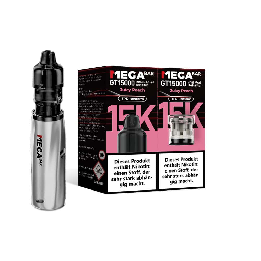 3 9 | Vapebazar Megabar Gt15000 Prefilled Pods - Strawberry Raspberry Cherry Ice (2+10Ml)