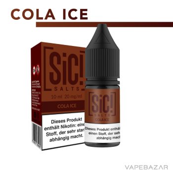 SiC! Nikotinsalz Liquid – Cola Ice 20mg/ml Nikotin