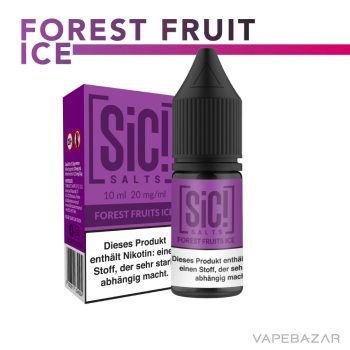 SiC! Nikotinsalz Liquid – Forest Fruit Ice 20mg/ml Nikotin