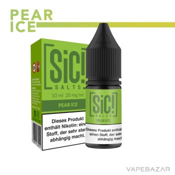 SiC! Nikotinsalz Liquid – Pear Ice 20mg/ml Nikotin