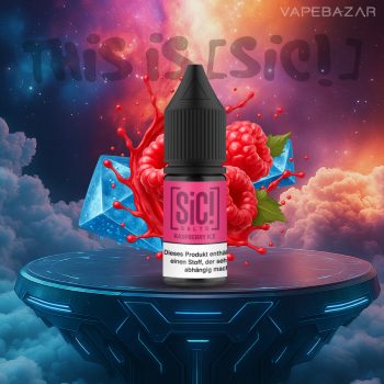 SiC! Nikotinsalz Liquid – Raspberry Ice 20mg/ml Nikotin