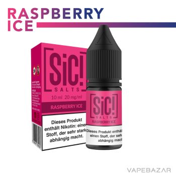 SiC! Nikotinsalz Liquid – Raspberry Ice 20mg/ml Nikotin