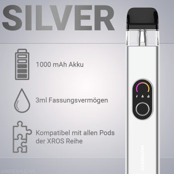 Vaporesso XROS 4 Pod Kit - Black