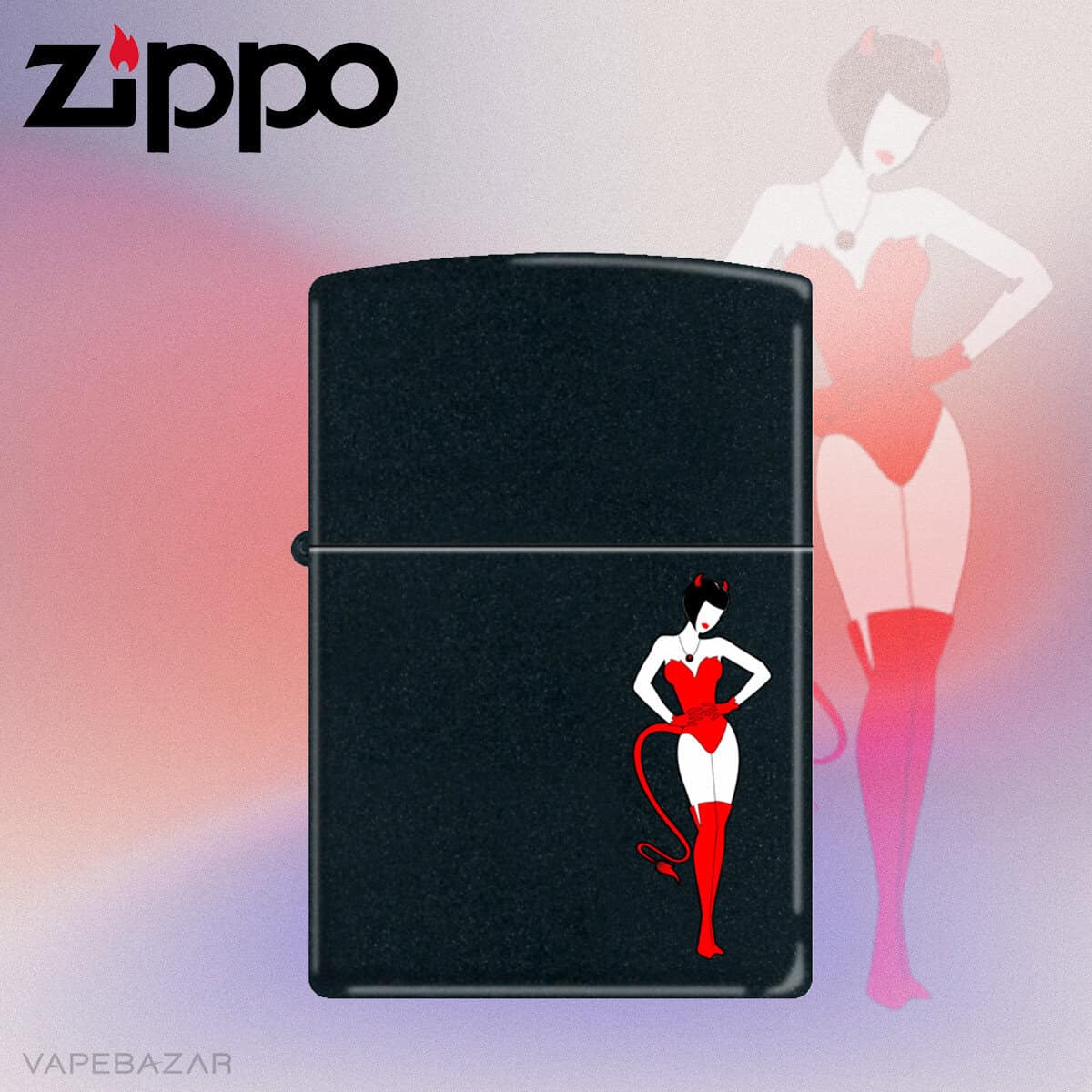 Vapebazar Zippo Devil Woman | Vapebazar Vapebazar Zippo Vape - Devil Woman