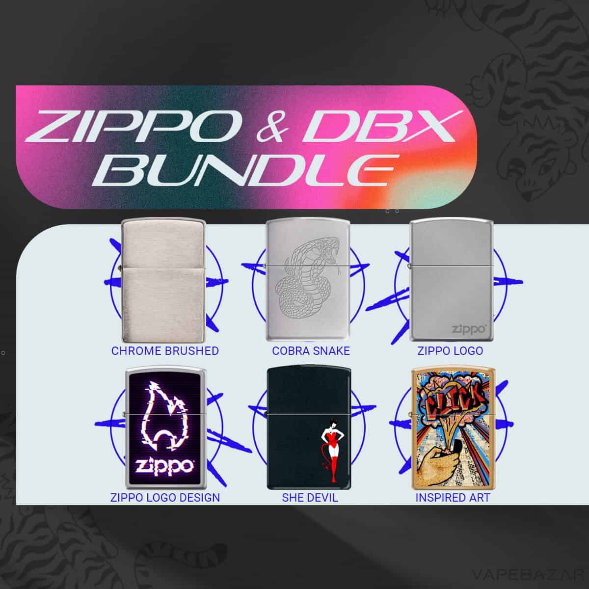Zippo DBX Bundle 3 v2 | Vapebazar Zippo &Amp; Dbx Im Bundle Zum Vorteilspreis!