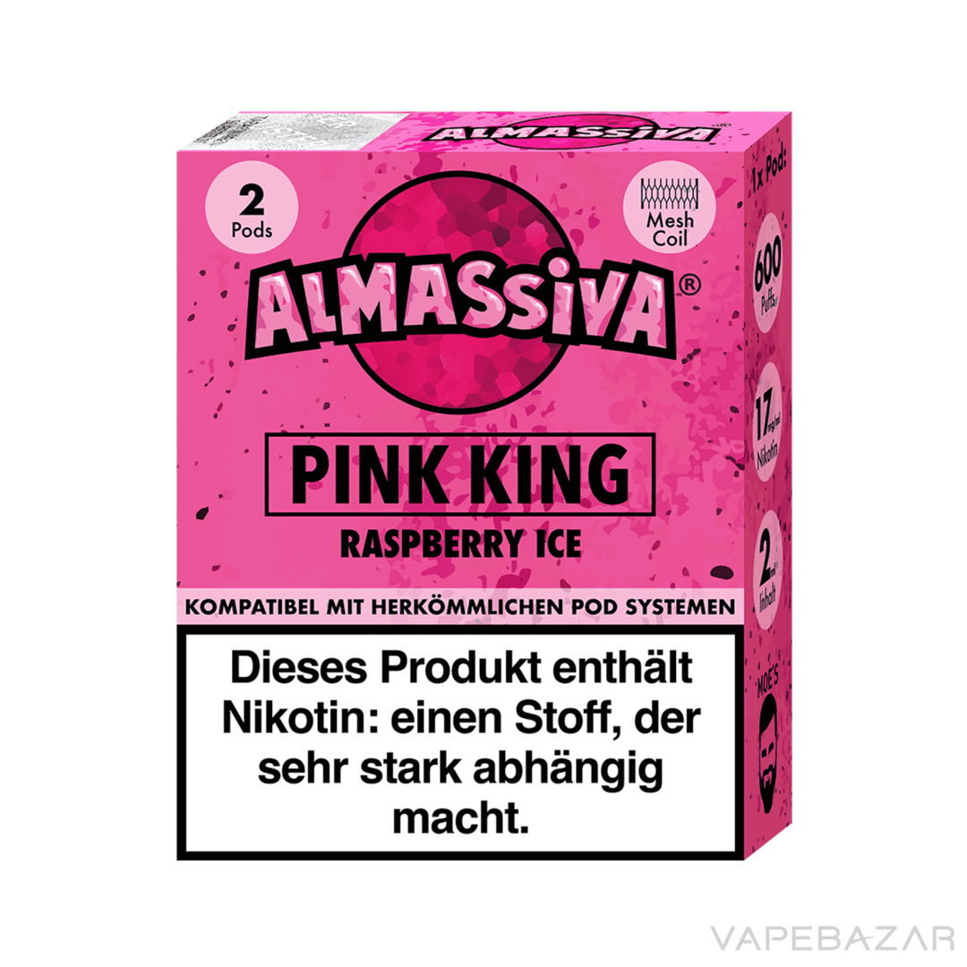 Almassiva Pods Pink King 3 | Vapebazar Almassiva Prefilled Pods - Purple Moon (2Er Pack)