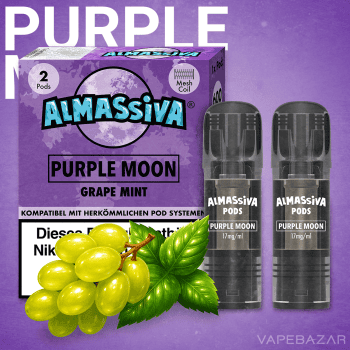 AlMassiva Prefilled Pods - Purple Moon (2er Pack)