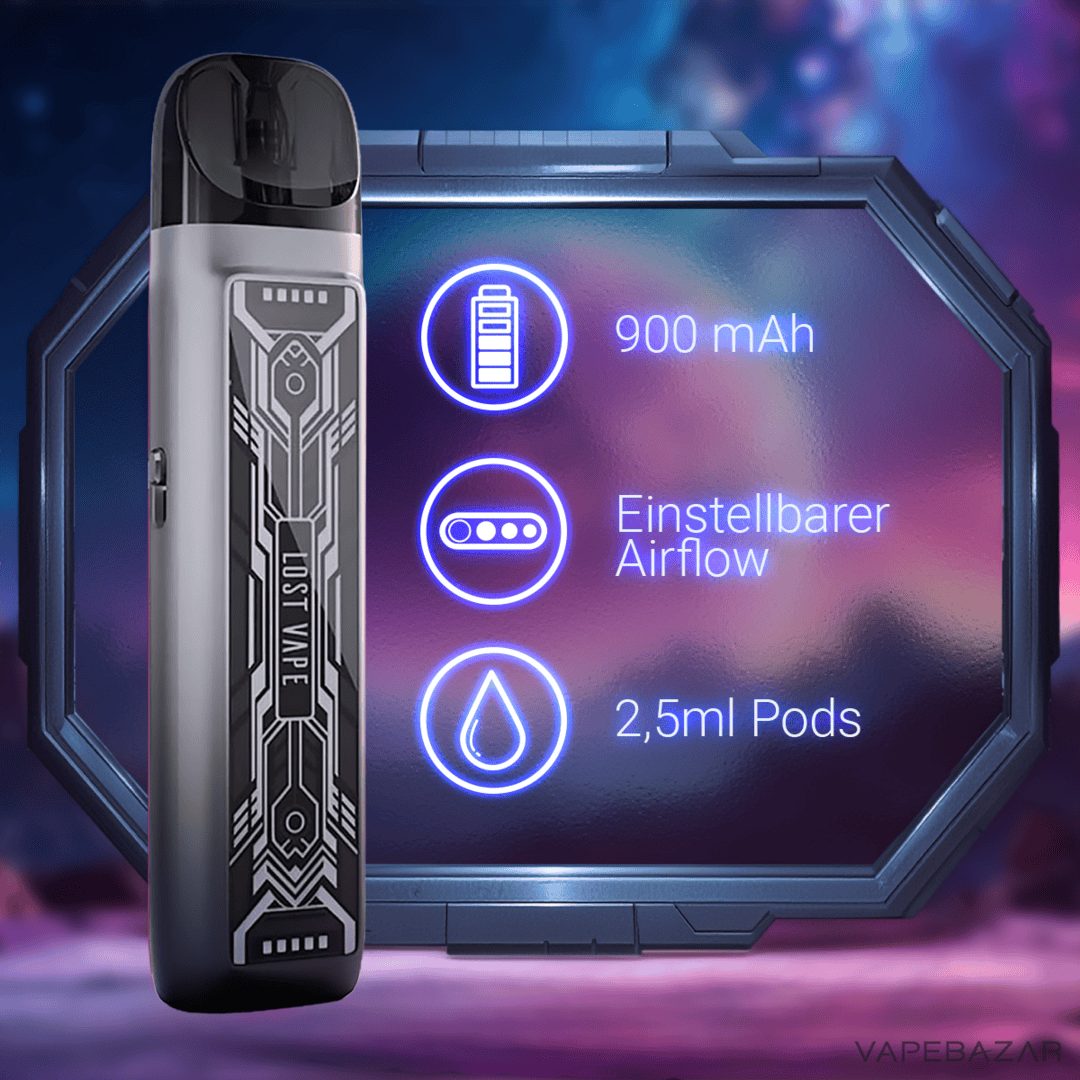 Lost Vape Ursa Nano 2 Astro Space 2 | Vapebazar Lost Vape - Ursa Nano 2 - Pod Kit - Chrome Soul