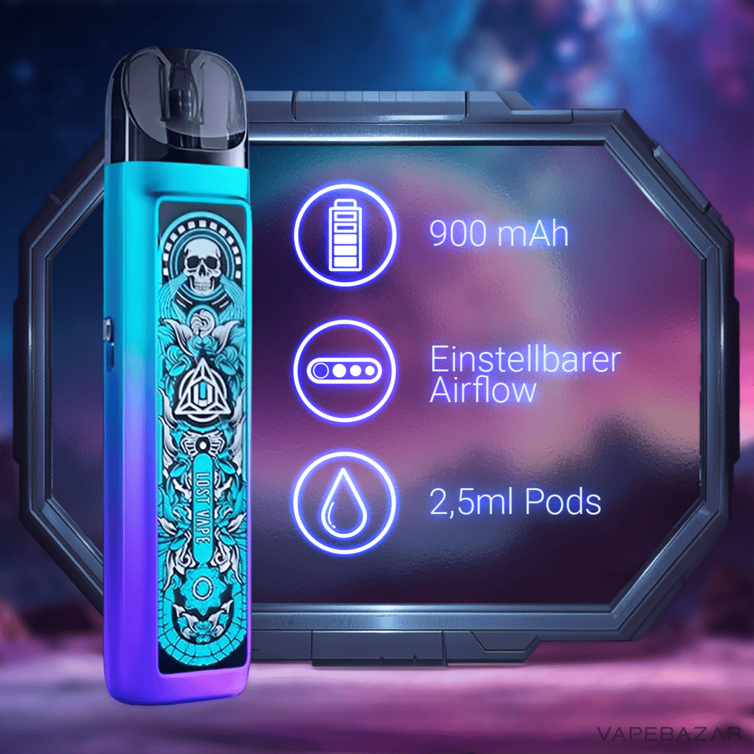 Lost Vape Ursa Nano 2 Chrome Soul 2 | Vapebazar Lost Vape - Ursa Nano 2 - Pod Kit - Chrome Soul