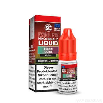 SC Red Line Nikotinsalz Liquid - Apple Peach Ice